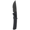 SOG Flash AT Daily Carry Ambidextrous Partially Serrated Pocket Folding Knife | Ergonomic Handle | D2 Steel Blade, Urban Grey