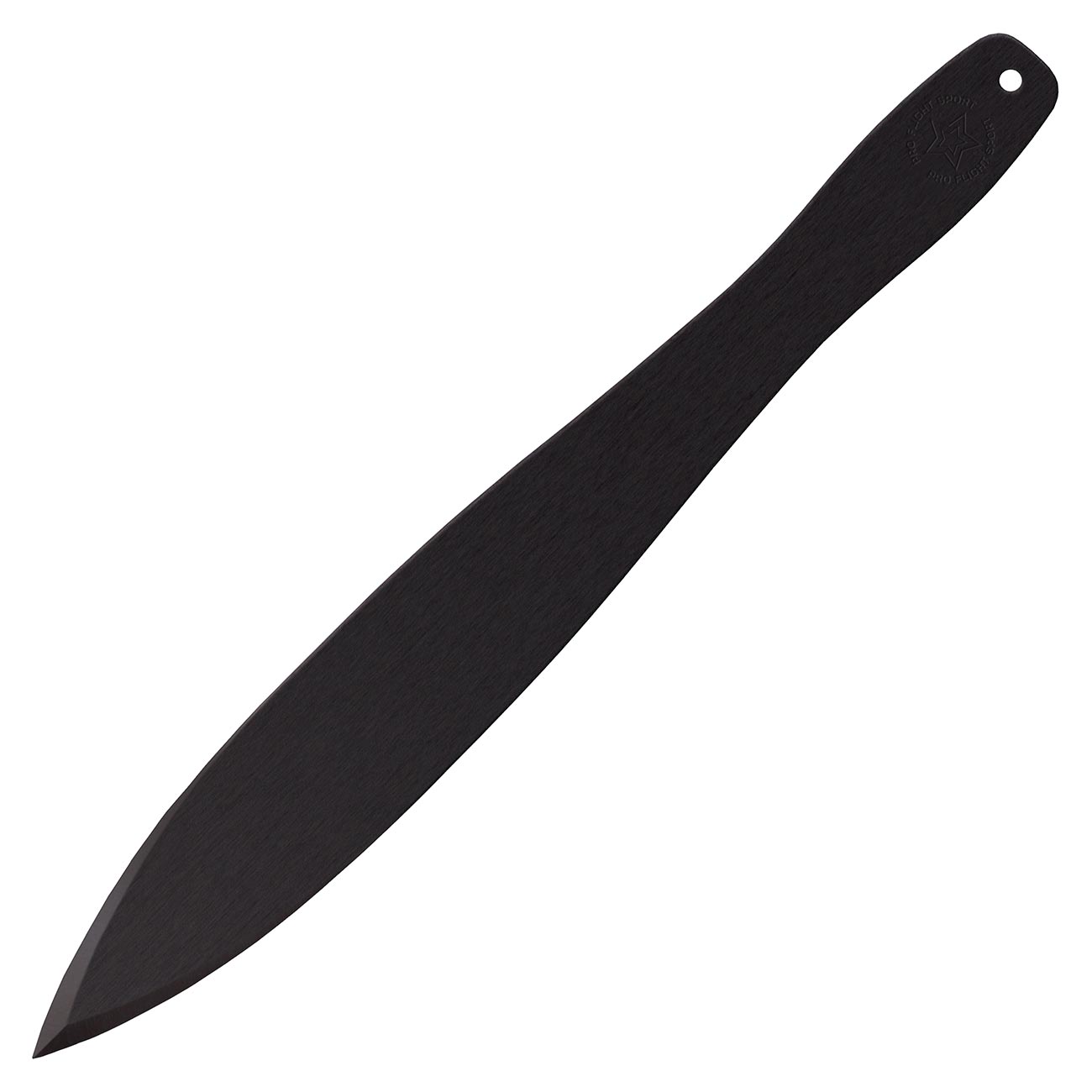 Cold Steel Pro Flight Sport Throwing Knife, 14 inches, Carbon Steel Blade and Handle, Yellow, CS-80STK14Z