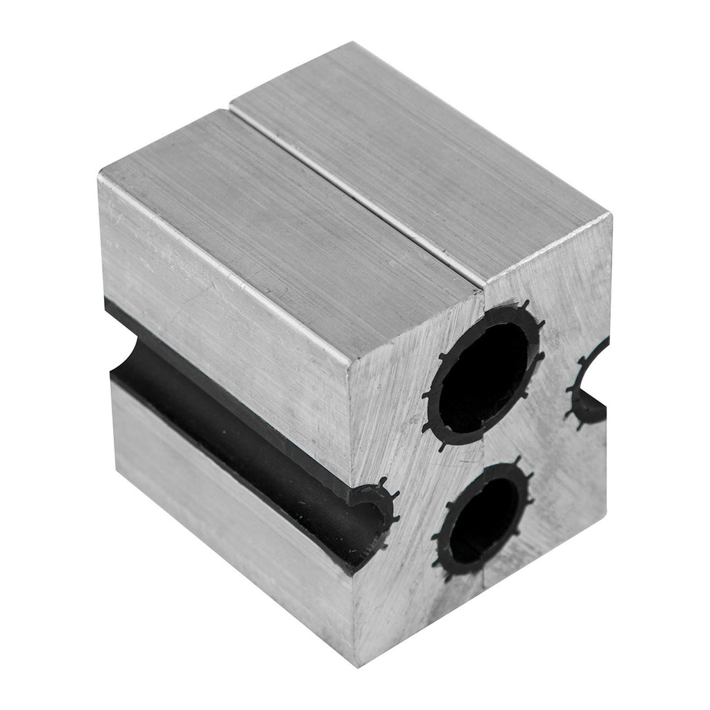 Wheeler Universal Barrel Clamp Constructed from Aircraft Grade Aluminum with Non-Marring Surface for Firearms and Gunsmithing, Silver