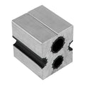 Wheeler Universal Barrel Clamp Constructed from Aircraft Grade Aluminum with Non-Marring Surface for Firearms and Gunsmithing, Silver
