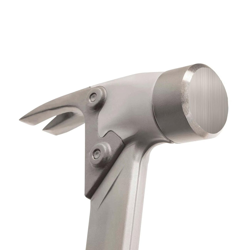 ESTWING AL-PRO Aluminum Framing Hammer - 14 oz Straight Rip Claw with Smooth Face & Shock Reduction Grip - ALBL , Blue
