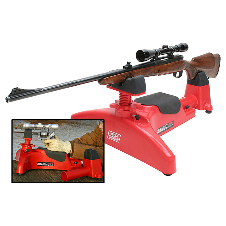 MTM PSR-30 Predator Shooing Rest for Rifle & Handguns, USA Made, Red