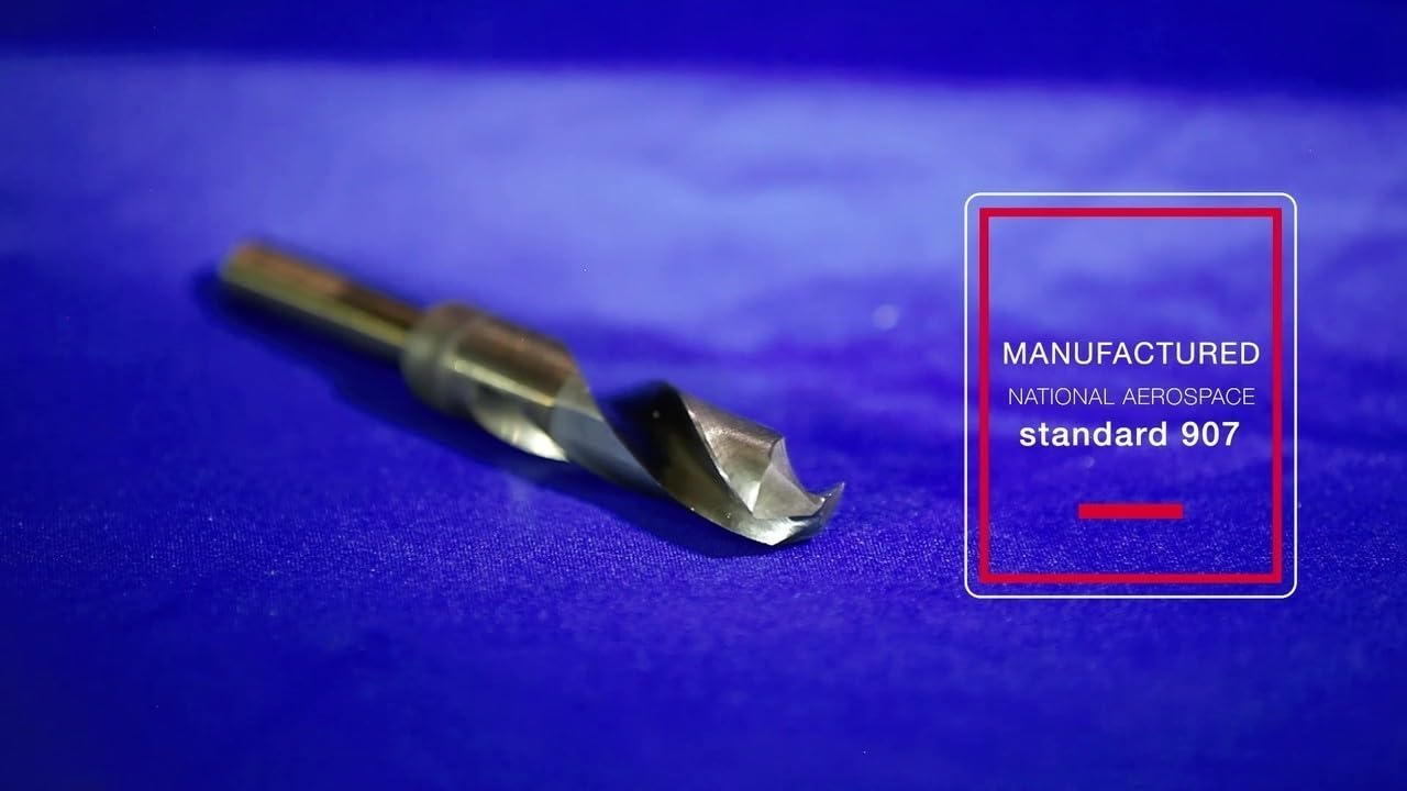 Qualtech 5/8" Reduced Shank Cobalt Drill Bit, 1/2" Shank, DWDCO5/8