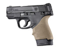 Hogue HandAll Beavertail Rubber Grip Sleeve for S&W Shield 9/40, Ruger LC9 / EC9, FDE - Flat Dark Earth - 18403
