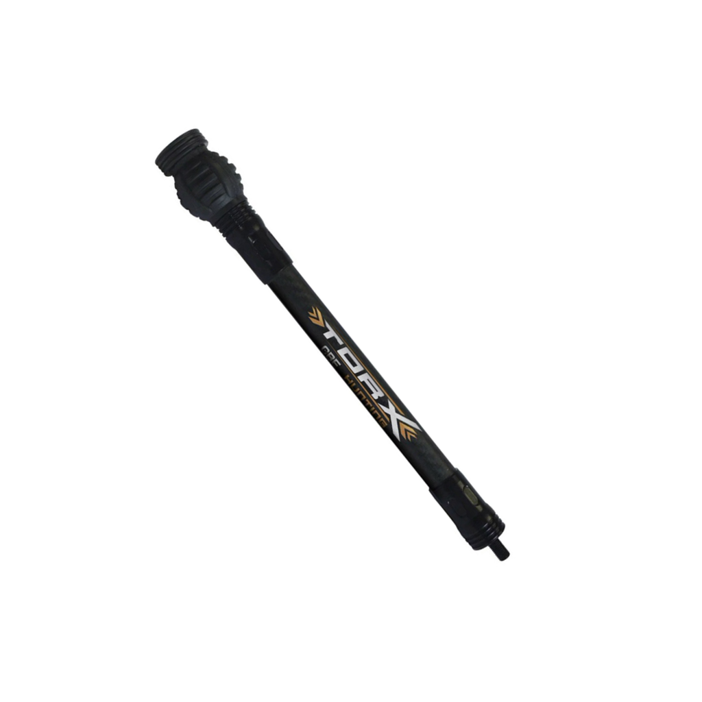 CBE 11″ Torx Stabilizer – High-Mod Carbon Bow Stabilizer w/ Dampener & Weight Kit