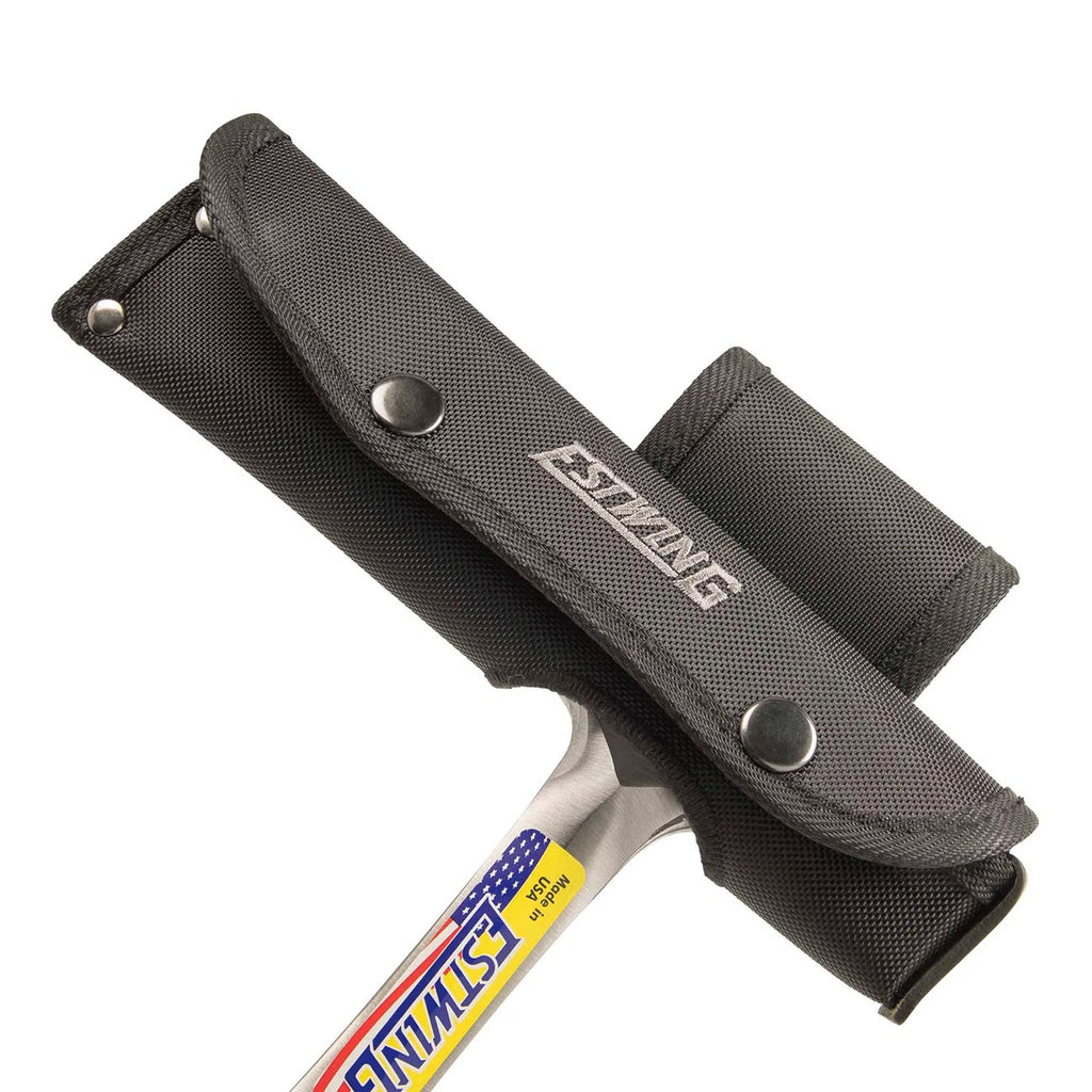 ESTWING Rock Pick - 22 oz Geology Hammer with Pointed Tip & Genuine Leather Grip - E30