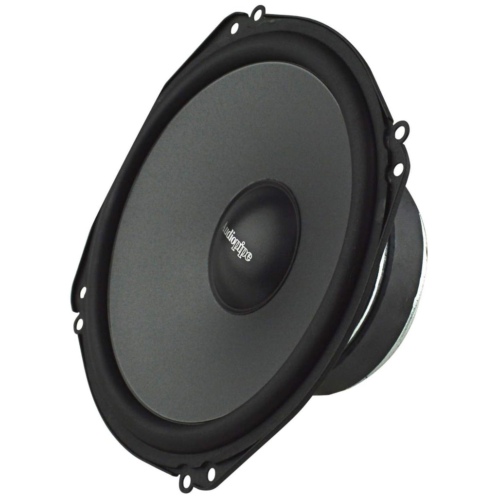 Audiopipe CPL700 7.75 x 15.75 x 3.25 in Shallow Mount 7A Low Mid Frequency Speaker - Set of 2