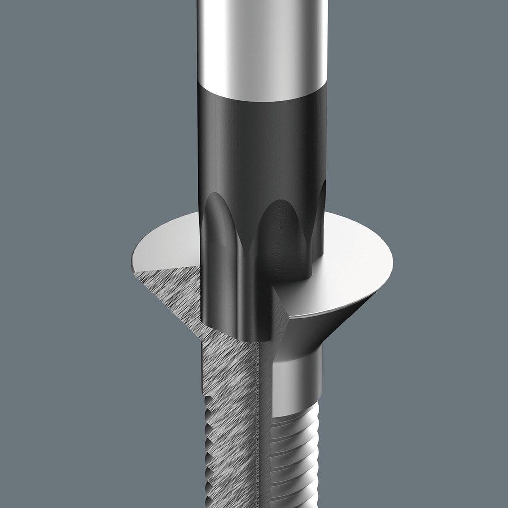 Wera 05138261001 Kraftform Plus 367 Torx BO Screwdriver, With Bore Hole, TX 15 Head, 3-1/8" Blade Length