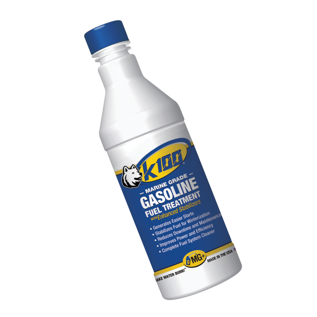 K-100 MG All-in-One Gasoline Fuel Treatment & Additive - Eliminates Water, Stabilizes Fuel, and Cleans Engine & Fuel Systems - 32 oz. (K100-G)