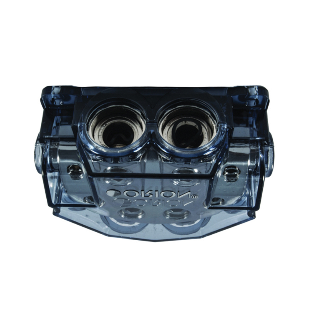 Orion XTR DB20202428 Power Ground Distribution Block, 2X 0/2 Gauge in Two 0 Input for 2X 4 Gauge 2X 8 Gauge Output, for Car Audio Amplifier | Auto Parts, Automotive, Marine, Motorcycle, Trucks, RV