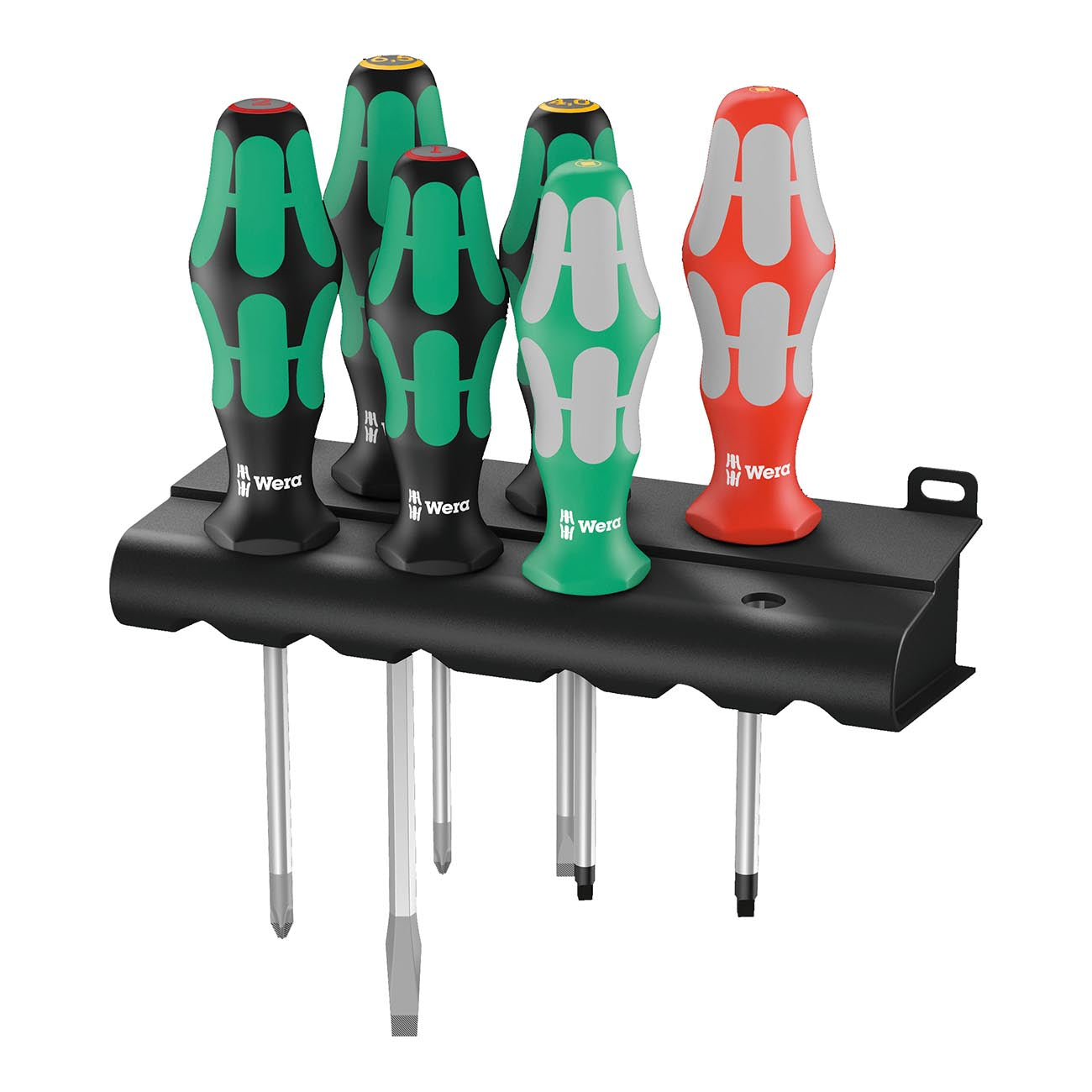 WERA Screwdriver 6 Piece Set with Laser Tip