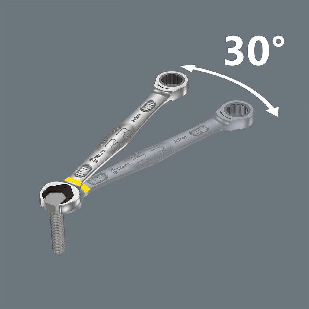 Wera 05073270001 Metric Ratcheting Combination Wrench – 10mm