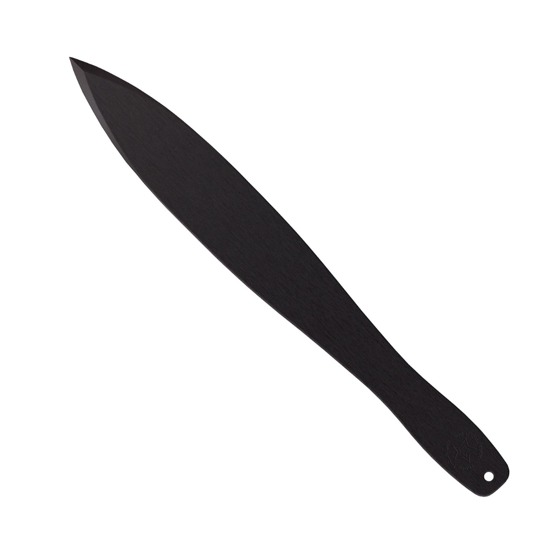 Cold Steel Pro Flight Sport Throwing Knife, 14 inches, Carbon Steel Blade and Handle, Yellow, CS-80STK14Z