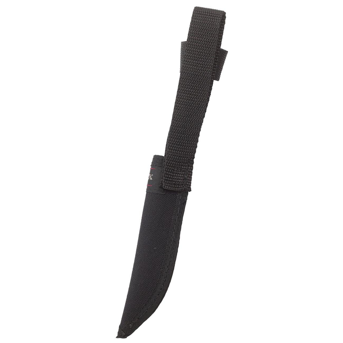 Case Knives 0583 Lightweight Utility Hunter Fixed Blade Knife – 5” Blade, Synthetic Handle, Ballistic Nylon Sheath, Outdoor Hunting Knife