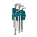 VESSEL Ball Point Hex L-Key Wrench Stubby (Short Type) 9PC. Set No.8209BP-SU 8209BPSU