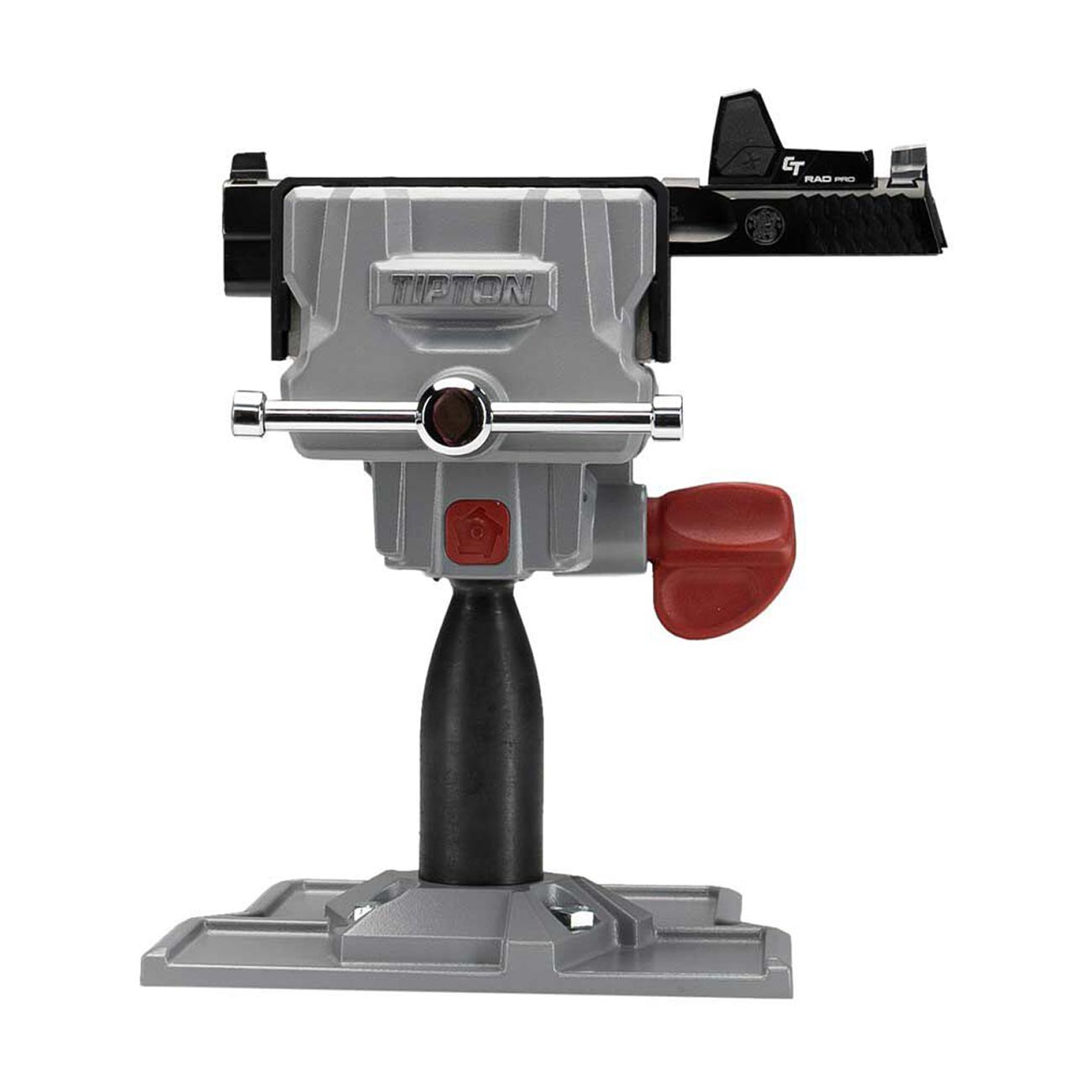 Tipton Best Gun Vise 360 with Swiveling Head Design, Non-Marring Jaw Pads, and Stainless Steel Jaws for Gunsmithing, Gun Cleaning, Scope Mounting