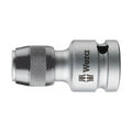Wera Female Square 784 B/1 Quick-Release Chuck, Adaptor 1/4" x 3/8" Drive,5042755001