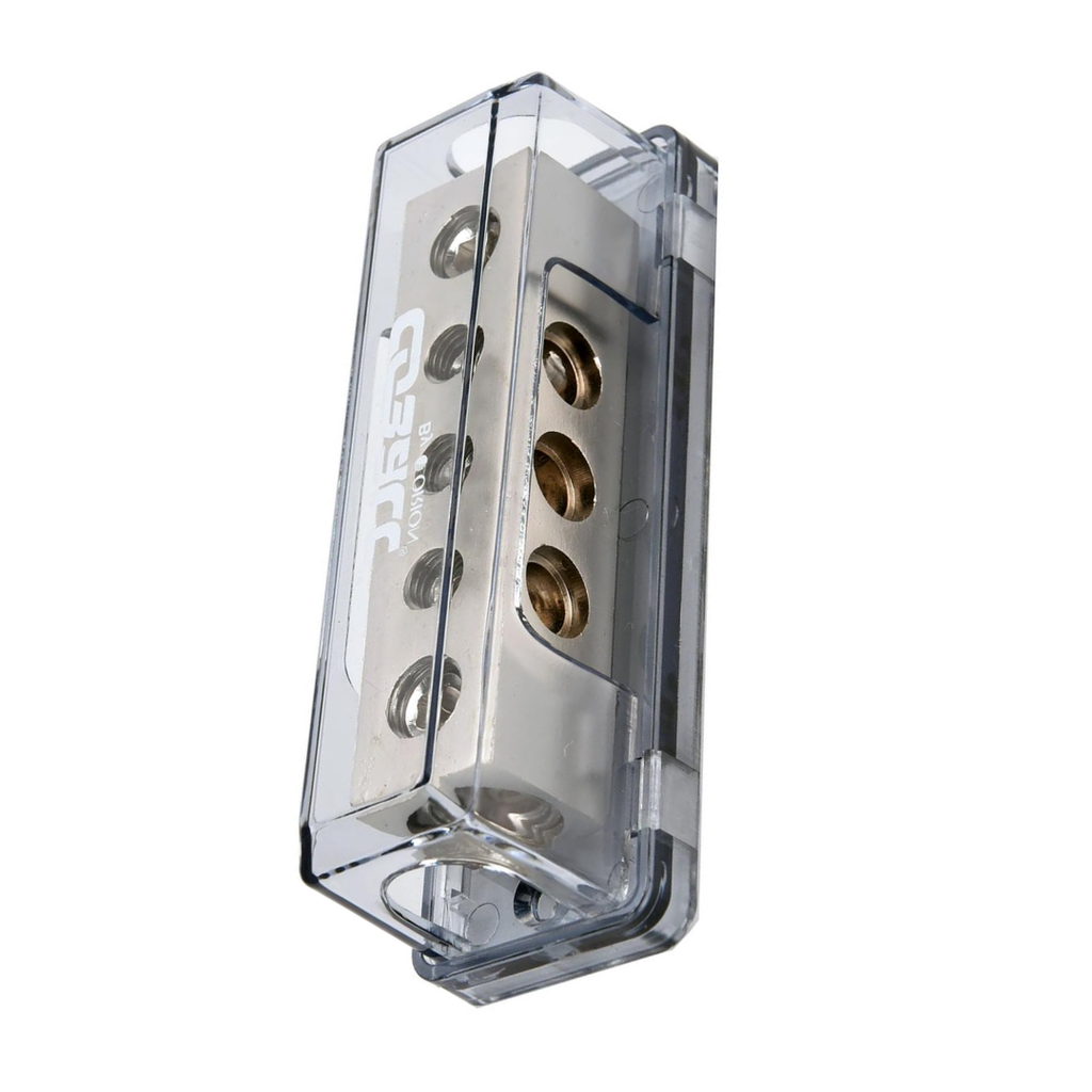 Orion Cobalt DB2034 Power Ground Distribution Block, 2X 0/4 Gauge Input for 3X 4 Gauge Output, for Car Audio Amplifier | Auto Parts, Automotive, Marine, Motorcycle, Trucks, RV