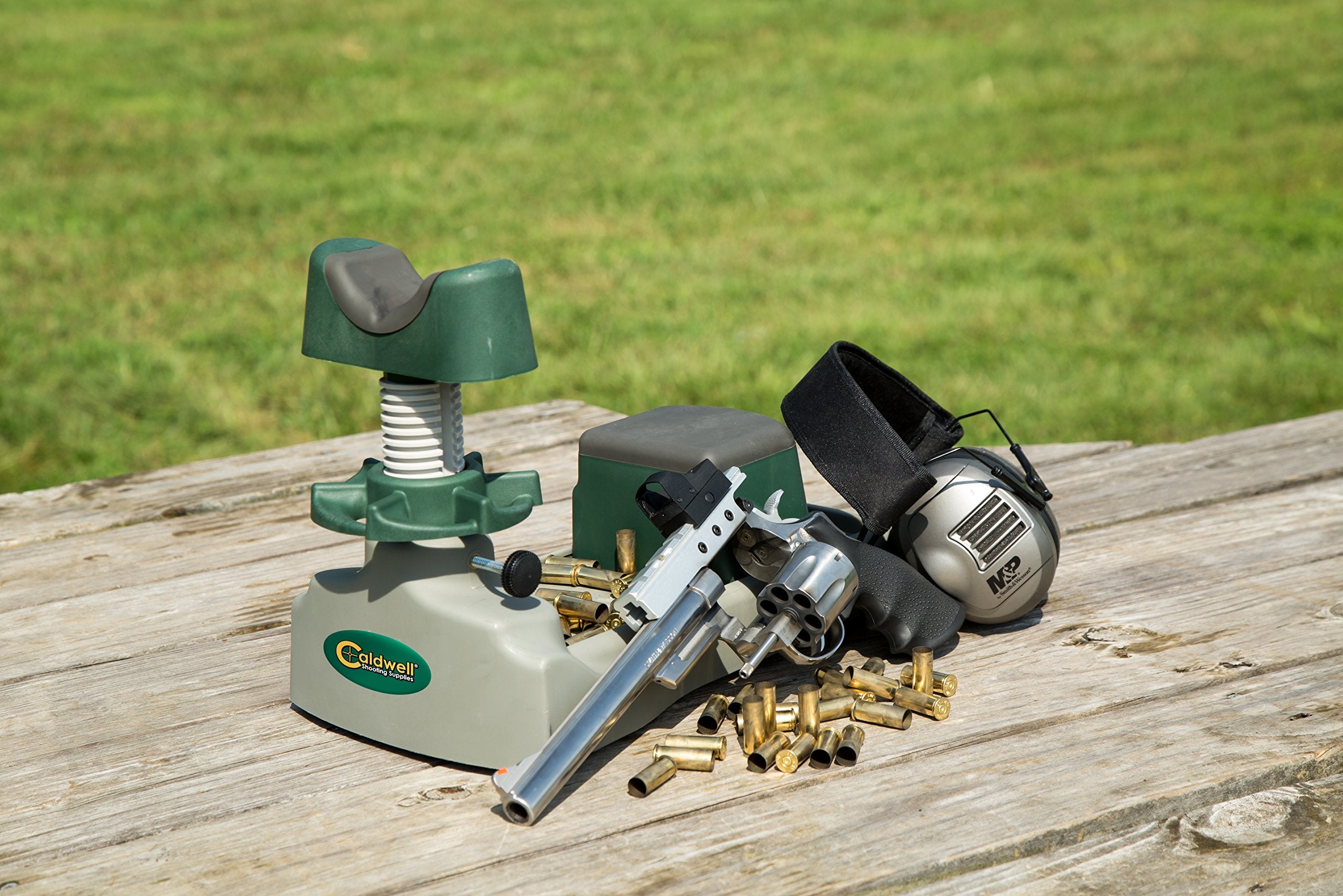 Caldwell Pistolero 562771 with Vertical and Horizontal Adjustments and Durable Construction for Pistols, Range, Sight In Outdoors and Precision Shooting