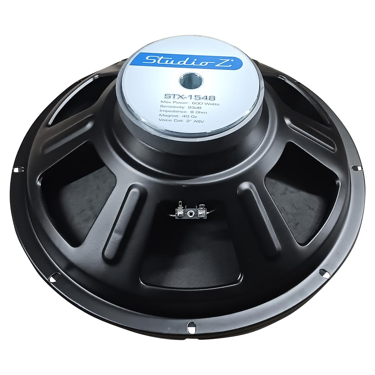 Studio Z STX1548 15″ Woofer – 600W Max, 8 Ohm SVC Replacement Subwoofer Driver
