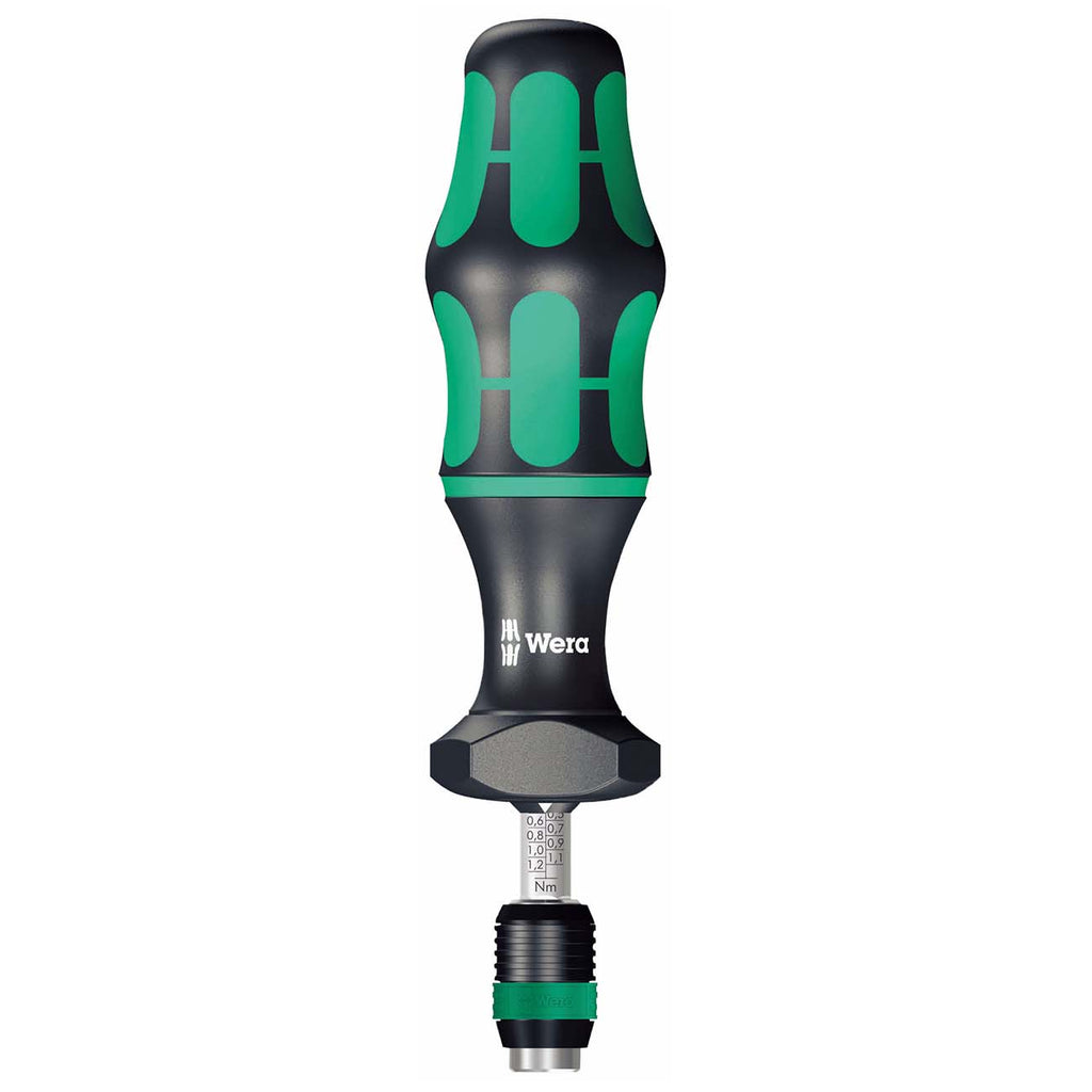 Wera 05074711001 Kraftform 7446 Hexagon Torque Screwdriver, 1/4" Head, 11.0-29.0"/lbs Variable Torque Adjustment Range