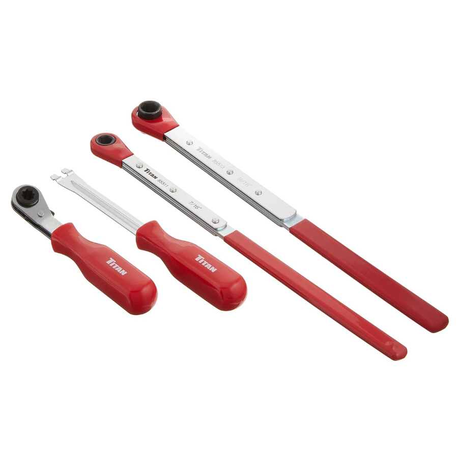 Titan 85569 4-Piece Slack Adjusting Tool and Wrench Kit