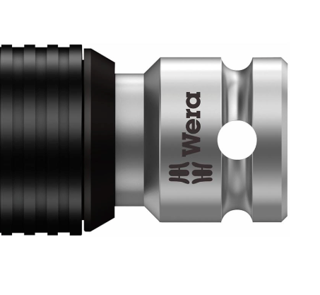 Wera Zyklop 8784 A1 Adaptor, Hexagon drive 1/4" Head x 37mm Adaptor,5003529001