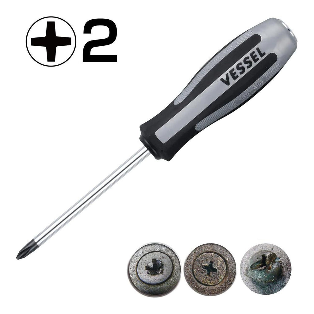 Vessel 980P2100 MEGADORA IMPACTA Screwdrivers: JISDRIVE* +2 x 100
