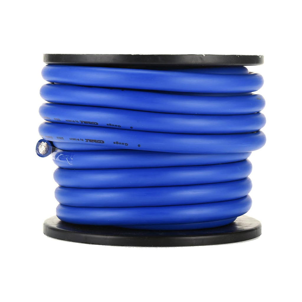 Orion Cobalt PW050BL 0 Gauge Wire (50ft) Copper Clad Aluminum CCA 0 AWG - High Powered Car Audio/Amplifier Power & Ground Cable, Battery Cable, Home Speaker Stereo, Welding Battery, RV Trailer Wiring