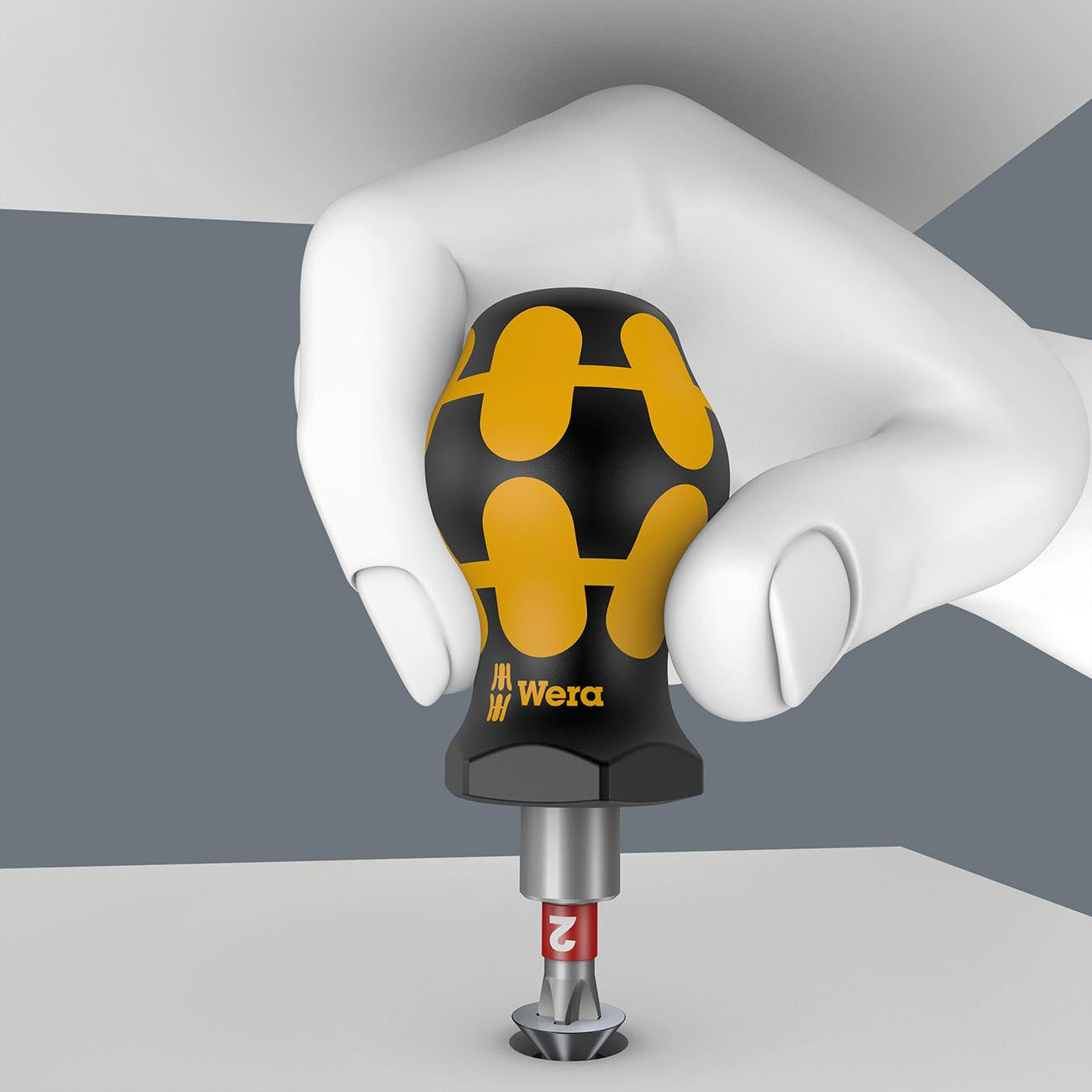 811/1 ESD Stubby Bitholding Screwdrvr (magnetic)