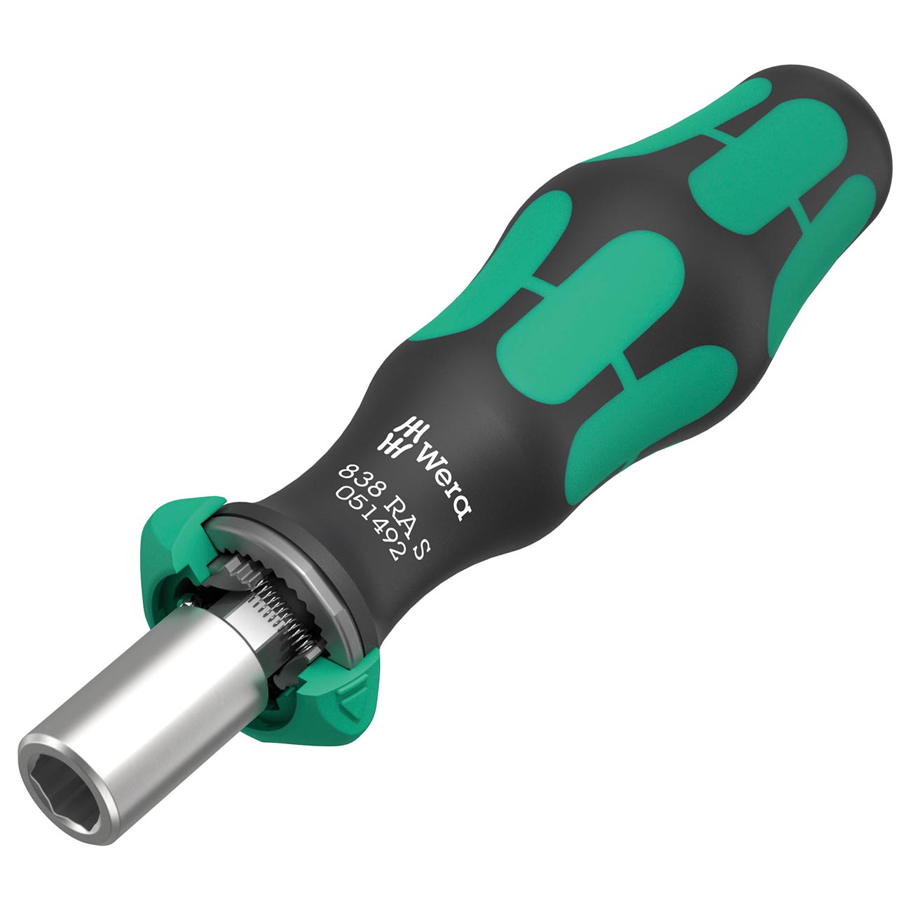Wera 05051492001 Magnetic Bit-holding Ratcheting Screwdriver Handle