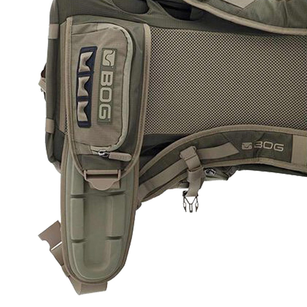 BOG Day Pack Bag with Detachable Carry Boot and Rain Cover, Lightweight Ripstop, Heavy-Duty, Large Capacity, for Hunting, Outdoors, EDC