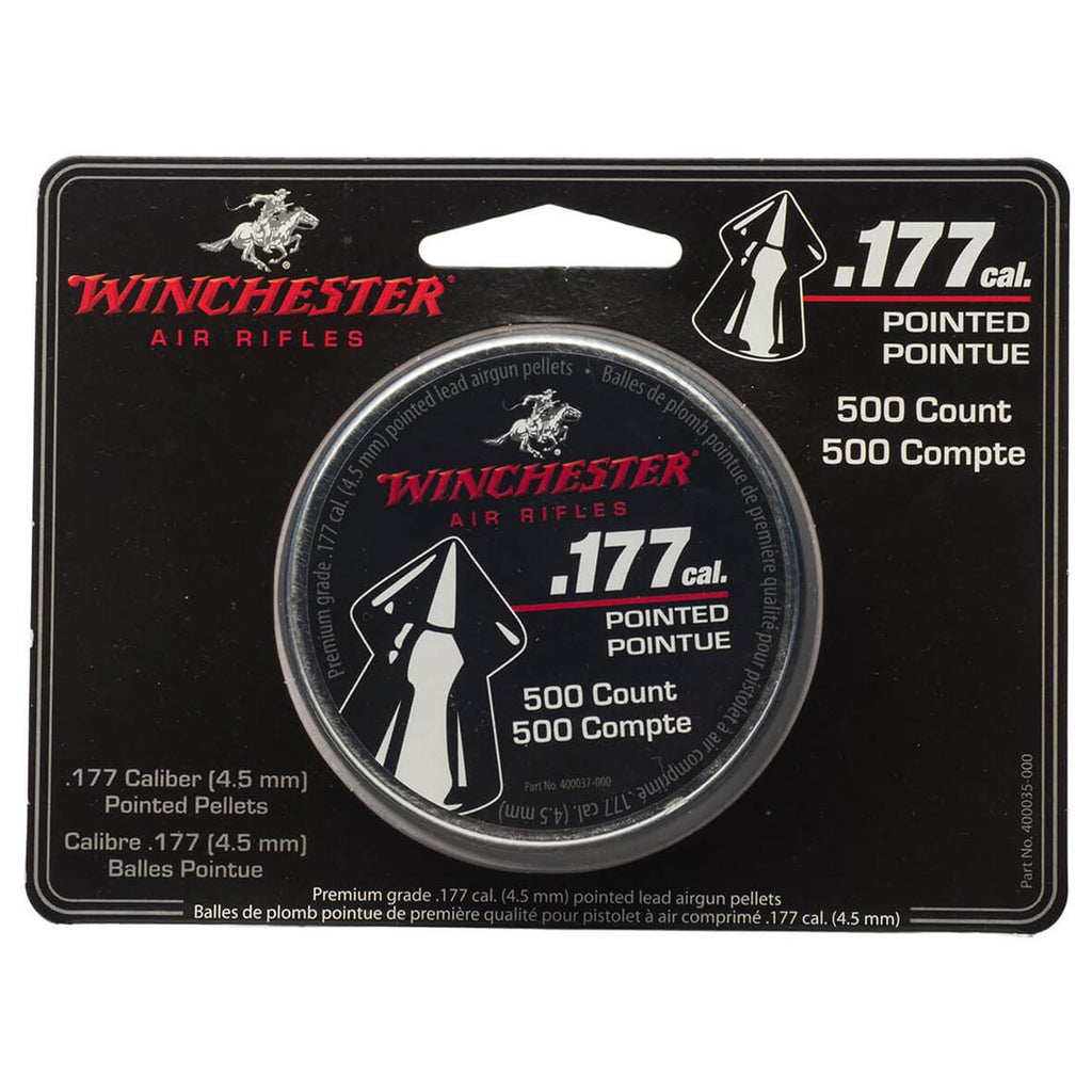 Winchester Pointed .177 Caliber Pellets