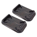 Stromberg Carlson 2-Pack Scissor Jack Shoe - Jack Pads That Stay Attached - Moulded EPDM Rubber Pads w/Drain Holes - Scissor Jack Pads for RV and Campers - Made in The USA