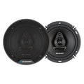 BLAUPUNKT BPS-E653 6.5" 3-Way Car Speakers 80W with Enhanced Clarity - Efficient Design, Durable Build, Easy Installation – Pair Bundle with Gravity Magnet Phone Holder