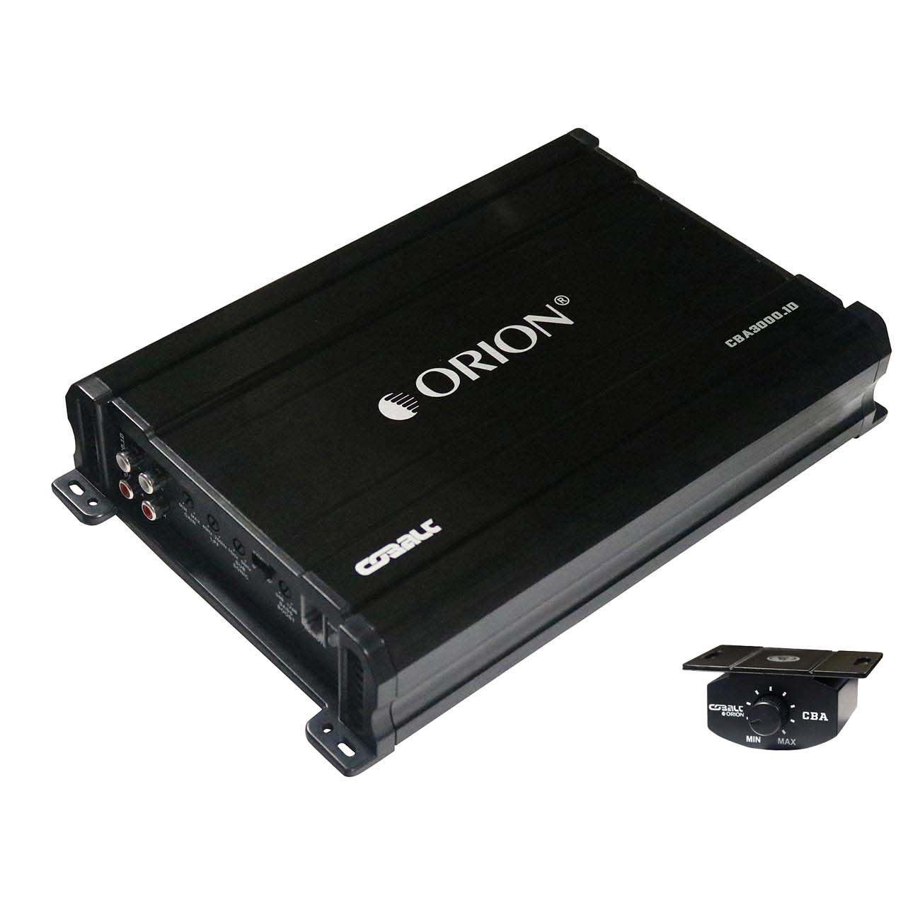 Orion Cobalt CBA3000.1D Monoblock 1-Channel Class D Amplifier for Car Subwoofer, 3000W, 2/4 Ohm Stable, Adjustable Low Pass & Subsonic Filter with Bass Boost, MOSFET Power Supply, Bass Knob Included