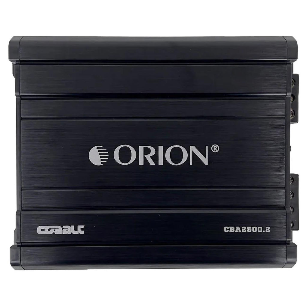 Orion Cobalt Series CBA2500.2 High Efficiency 2-Channel Class A/B Amplifier for Car Audio Stereo - 2500W High Output, 2/4 Ohm Stable, Adjustable Low/High Pass, Bass Boost, MOSFET Power Supply.