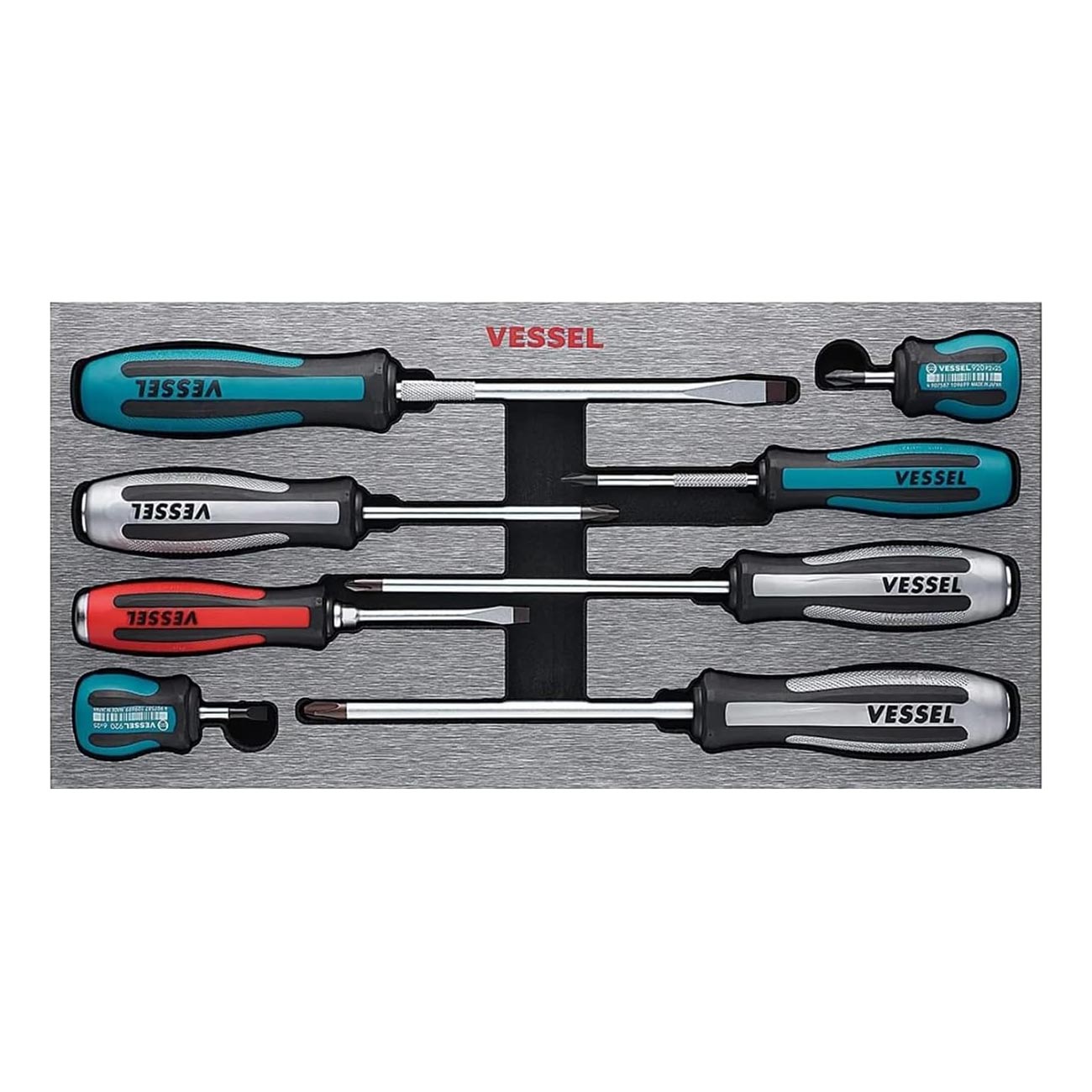 VESSEL MEGADORA IMPACTA Screwdriver (8 PCS SET)