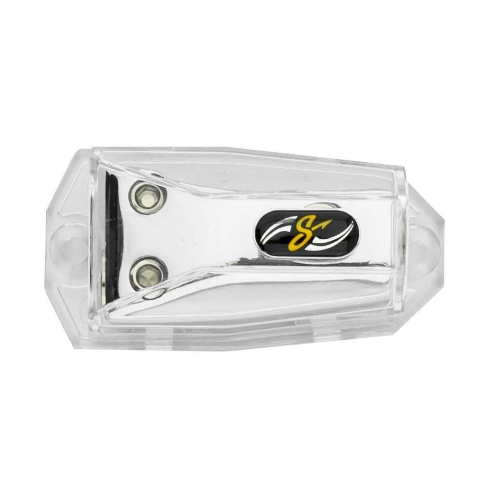 Stinger SHD20 HPM Series Power or Ground Distribution Block with Satin Chrome Finish