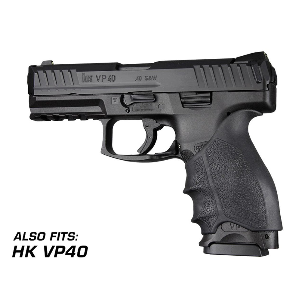 Hogue HandAll Beavertail Rubber Grip Sleeve for Ruger Security-9 Standard, Black - 17700