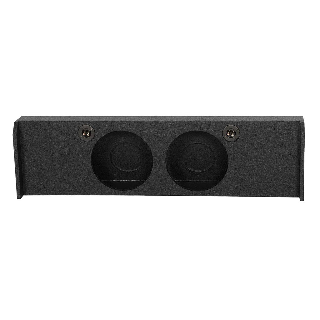 Q Power 10" Downfire 2 Hole 2009-2016 F150 Super Crew Subwoofer Box Enclosure