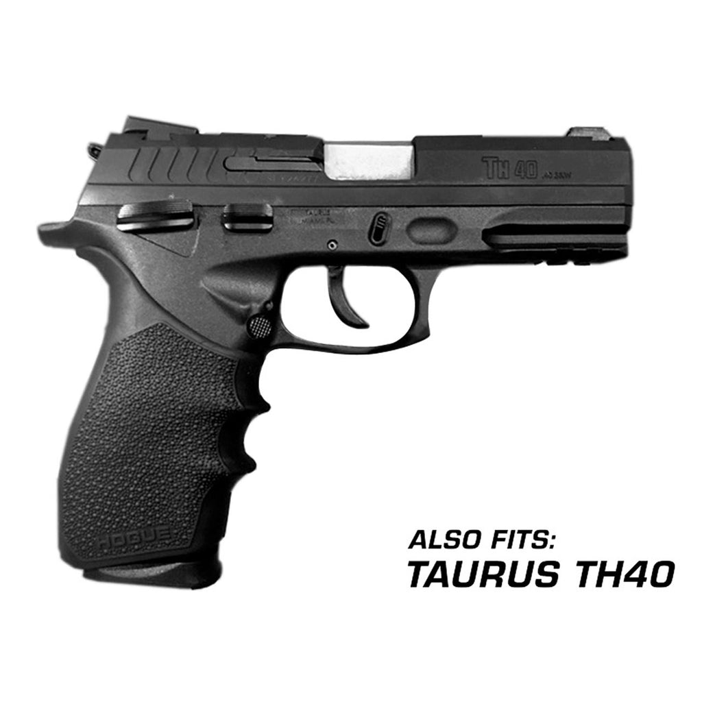 Hogue HandAll Beavertail Rubber Grip Sleeve for GLOCK 17, 18, 20, 21, 22, 24, 31, 34, 35, 37, 40, 41 (Gen 3 & 4), Black - 17030