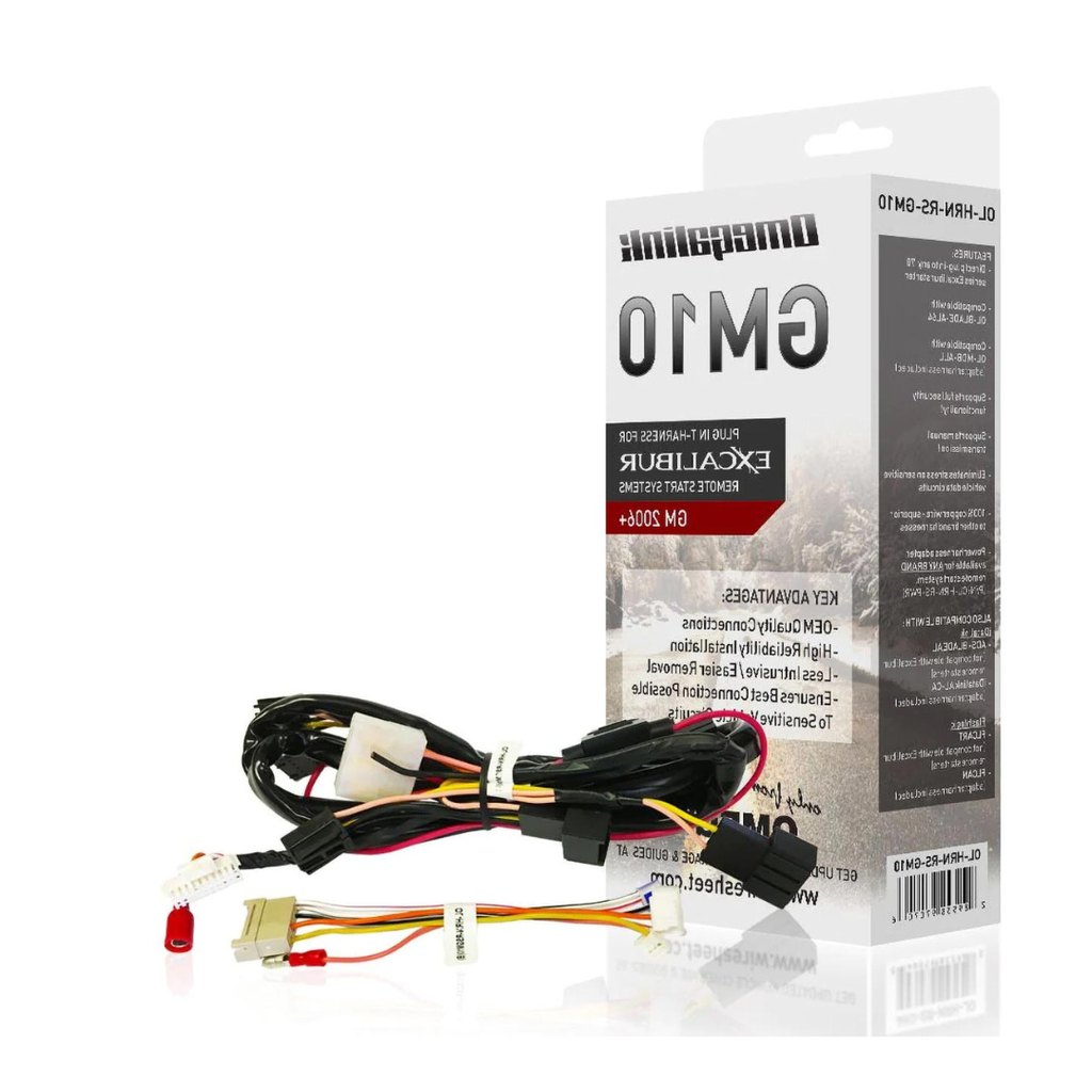 Omegalink OLHRNRSGM10 T-Harness – Plug-In Remote Start / Alarm Installation for GM, Hummer & Suzuki Vehicles (2007–2017)