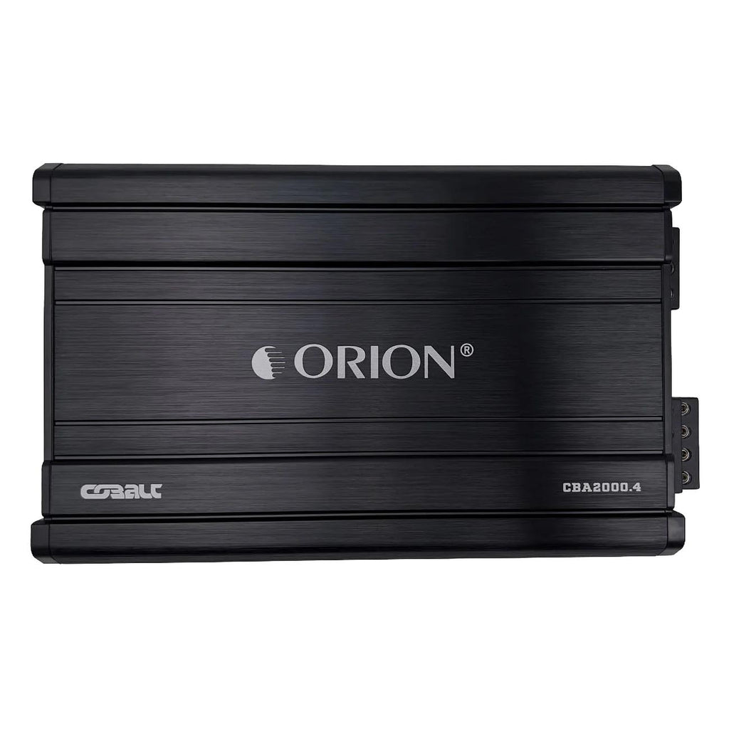 Orion Cobalt Series CBA2000.4 High Efficiency 4-Channel Class A/B Amplifier for Car Audio Stereo - 2000W High Output, 2/4 Ohm Stable, Adjustable Low/High Pass, Bass Boost, MOSFET Power Supply