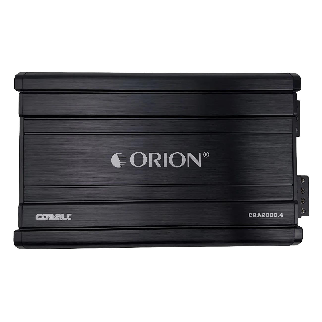 Orion Cobalt Series CBA2000.4 High Efficiency 4-Channel Class A/B Amplifier for Car Audio Stereo - 2000W High Output, 2/4 Ohm Stable, Adjustable Low/High Pass, Bass Boost, MOSFET Power Supply