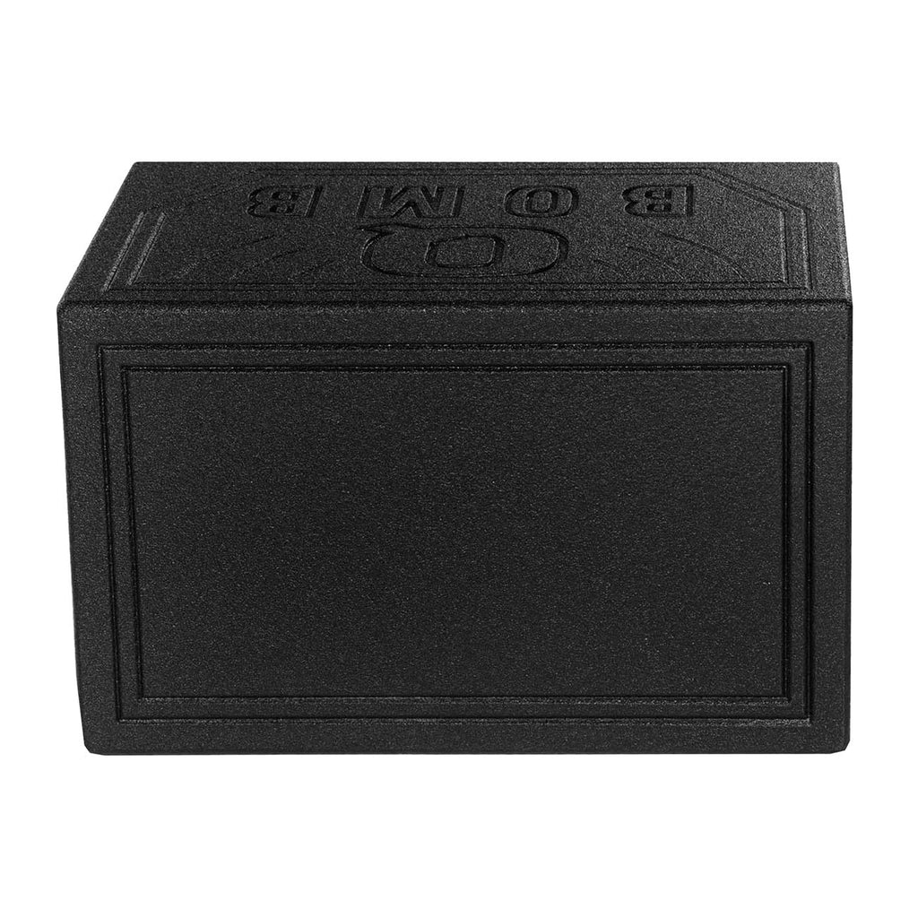 Q Power Single 12" Vented Ported Car Subwoofer Sub Box Enclosure, QBOMB12VL - Single Cab Bass Woofer Speaker Box System for Vehicle or Truck Audio