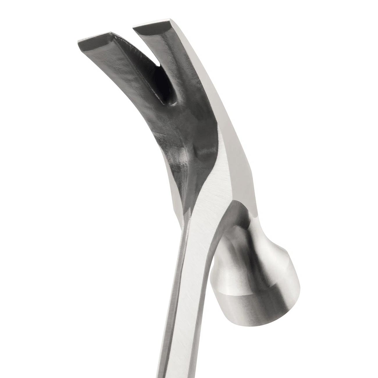 EstWing E12S 12 oz Smooth Face Solid Steel Rip Hammer with Genuine Leather Grip