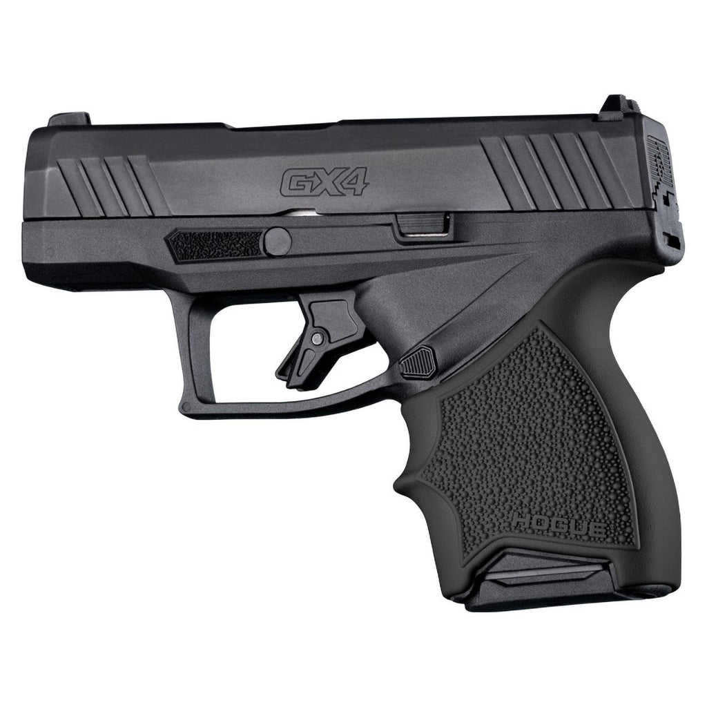 Hogue HandAll Beavertail Rubber Grip Sleeve for Taurus GX4, GX4XL, Black - 18720
