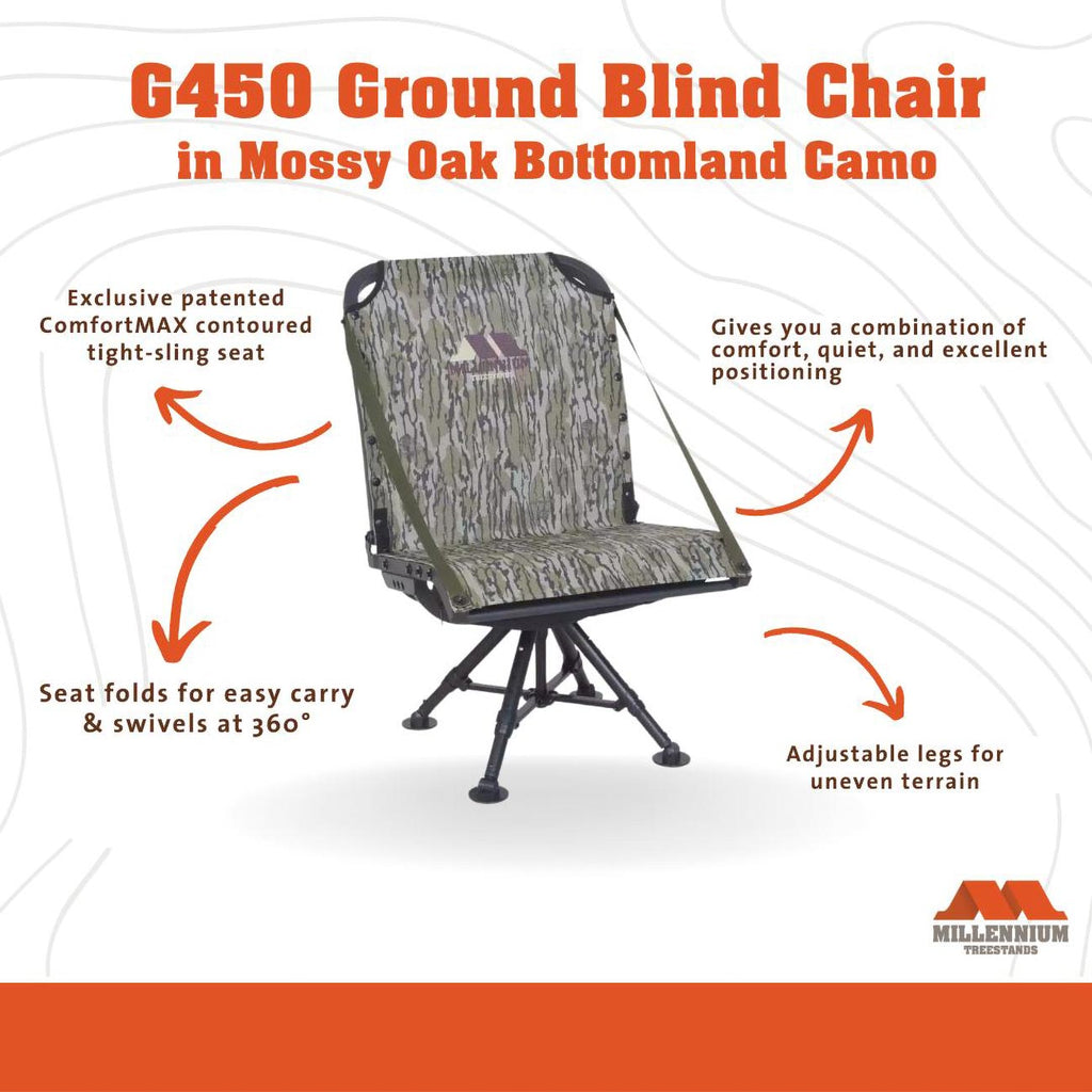 Millennium Treestands G450 Ground Blind Chair