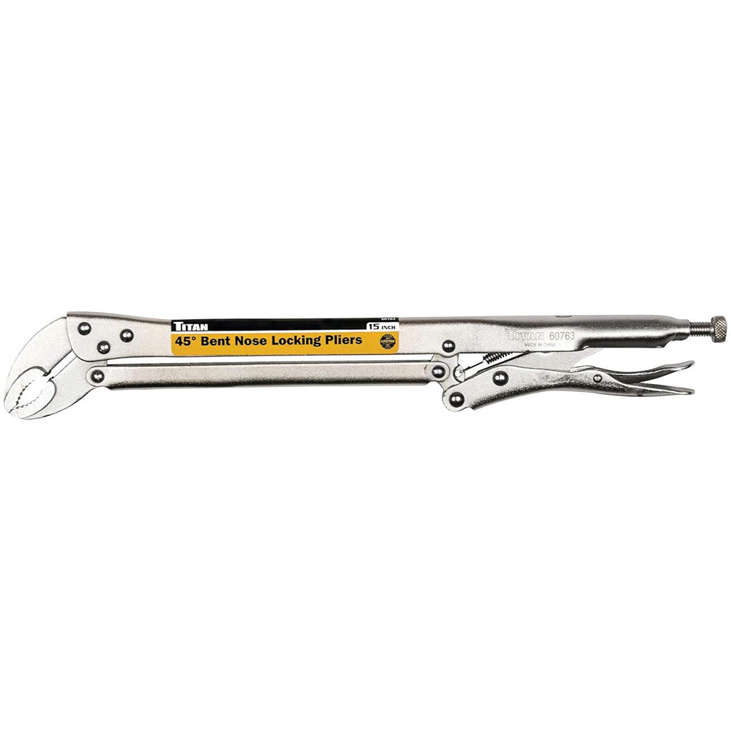 Titan 60763 15" 45 Degree Locking Pliers